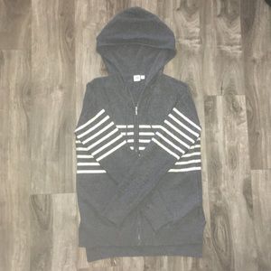 Gap Hooded Zip Up Sweater